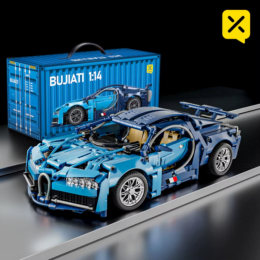 Toylinx Technical Building Blocks Racing Sport Car Speed Vehicle Model City Mechanical Super Bricks Puzzle Toys Adult Gift